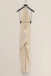BASERANGE halterneck jumpsuit JUMA-WS-SP24 undyed